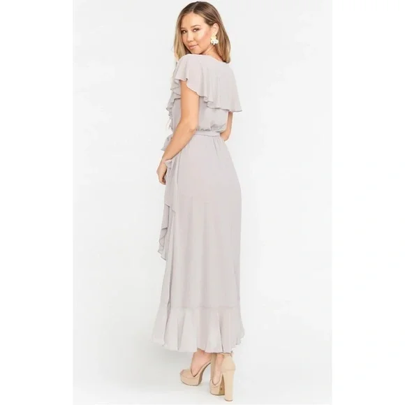 NWT4 Show Me Your Mumu Jess Ruffle Midi Dress - Picture 3 of 7